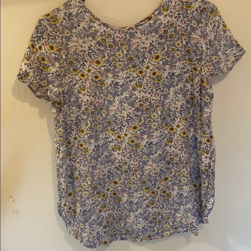 Lauren Conrad flowery top
